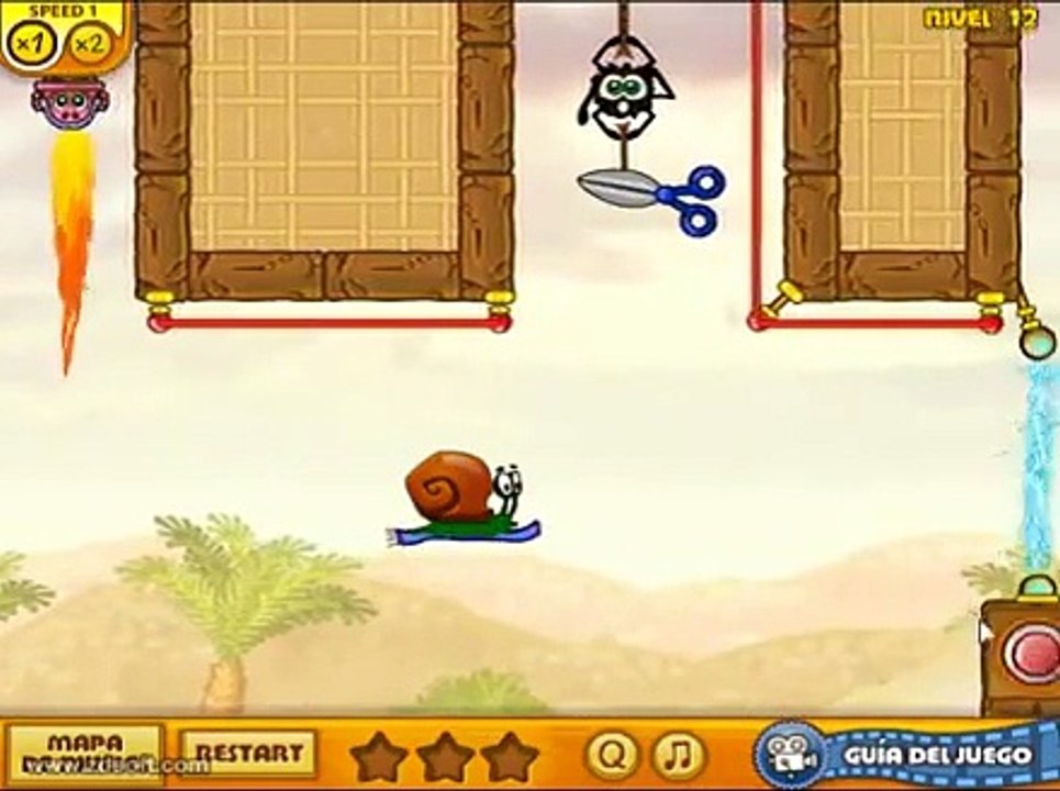 Snail bob 3 level 12