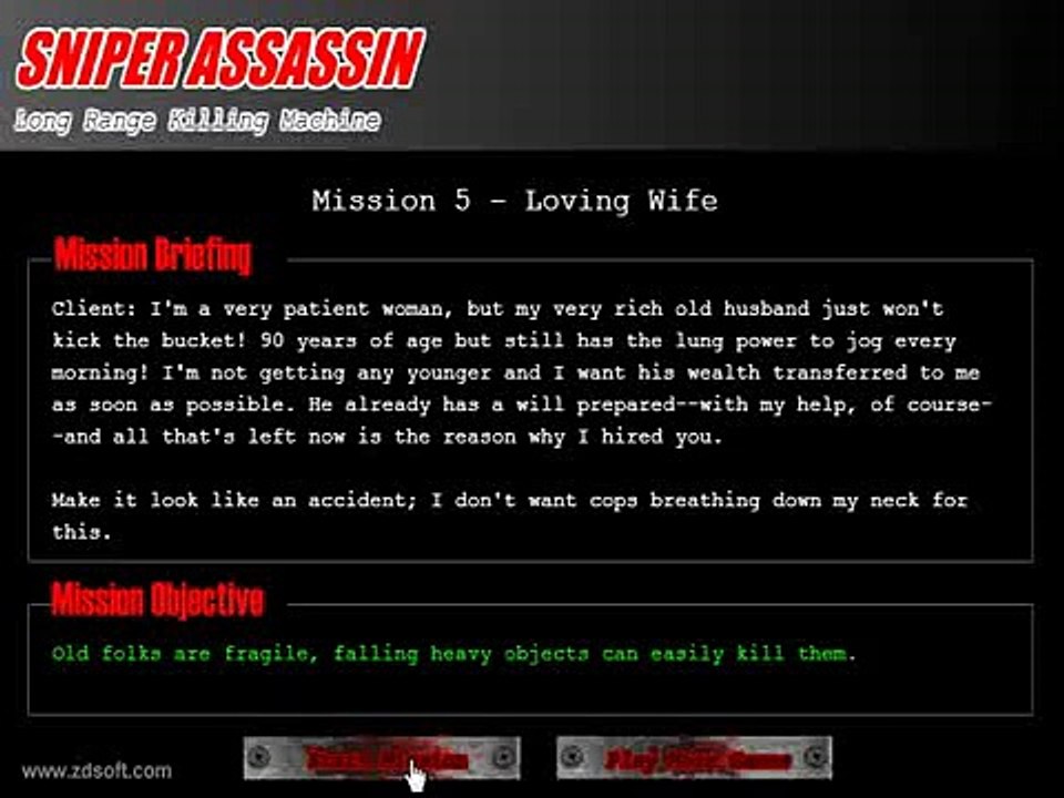 Sniper Assassin Long Range Killing Machine mission 5