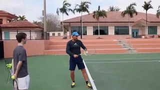 Rafter Serve System - Fuzzy Yellow Balls