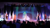 Elsa, Anna, Kristoff perform Let It Go in Frozen sing-along stage show finale at Walt Disney World