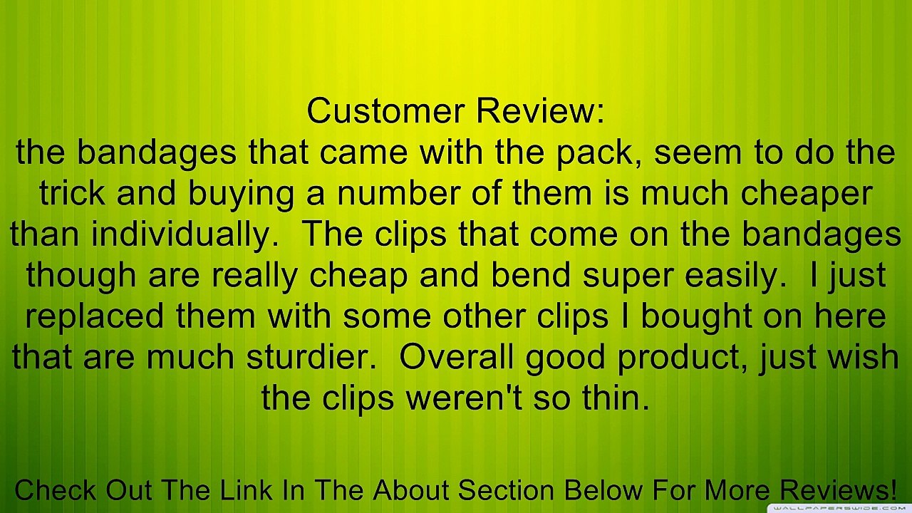12 Piece Combo Pack of Latex Free Elastic Bandages (3 Each 2", 3", 4", & 6" Bandages) Review