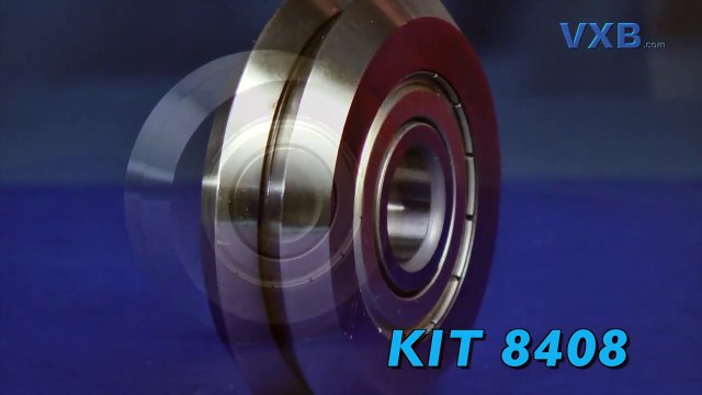 V-Groove Guide Bearing Shielded Ball Bearings by VXB Ball Bearings