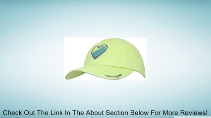 Life is good Girl's Heart Chill Cap, Citron Green, Medium/Large Review
