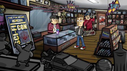 Randal's Monday Walkthrough English Part 8 - Day 2 Comic Store