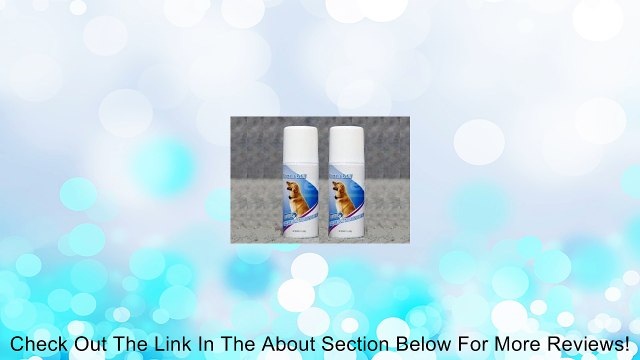 2 PACK Citronella Spray Can REFILL for NO BARK Collar, 6.2 ounces (Approximately 600 sprays)-Safe, Gentle and Effective Review