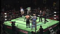 TMDK (Shane Haste & Mikey Nicholls) vs. Takeshi Morishima & MAYBACH Taniguchi