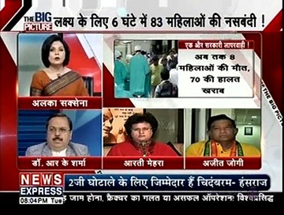rat poison linked to sterilization deaths, India, Brig. (Retd) Dr. R.K Sharma's interview  with News Express on the case