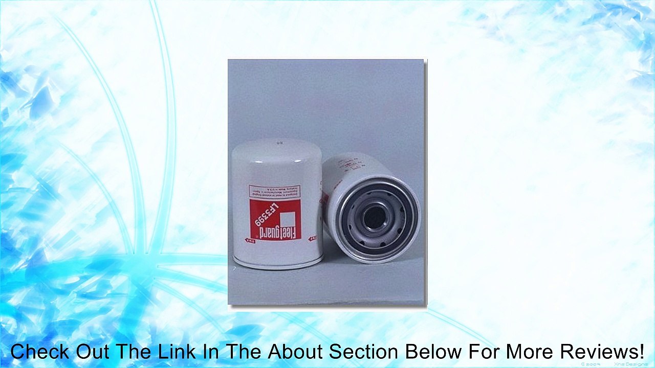 FLEETGUARD LUBE FILTER LF3399 (12 PCS/BOX) (Xref: BALDWIN BT-221; DONALDSON P55-0707; FRAM PH4704; NAPA 1627; WIX 51627) Review