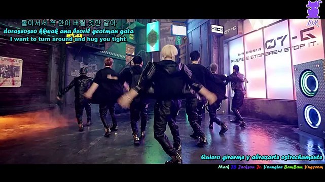 Stop Stop It - GOT7 (Sub Spanish + Color lyrics + Hangul + Romanization + English)