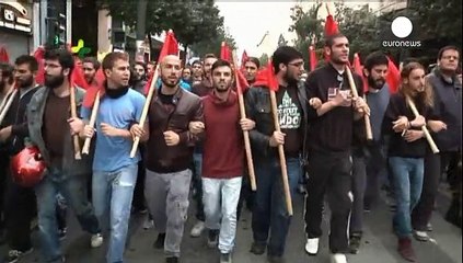 Las marchas del levantamiento de 1973 terminan con disturbios en Atenas