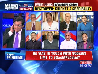 The Newshour Debate: #SackIPLChief - 1