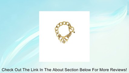 Juicy Couture - Bow with Dangling Heart - Starter Bracelet - Gold Plated