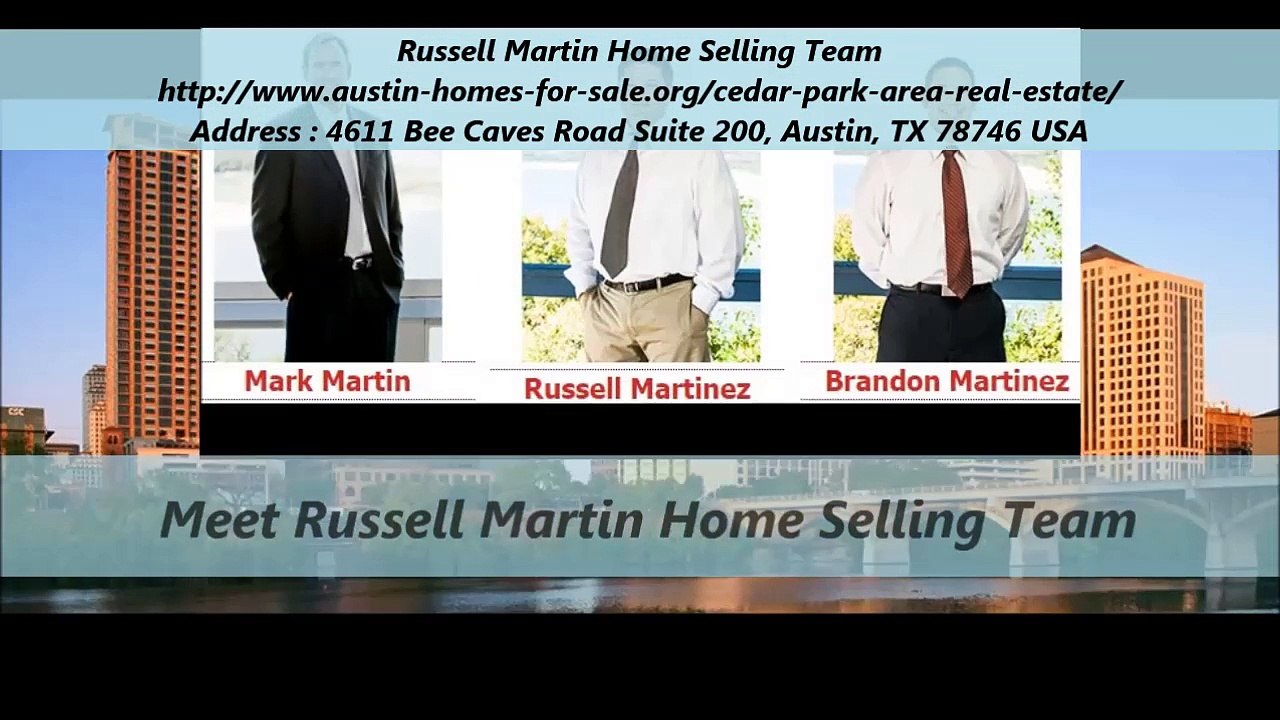 Russell Martin Home Selling Team Cedar Park TX House for Sale