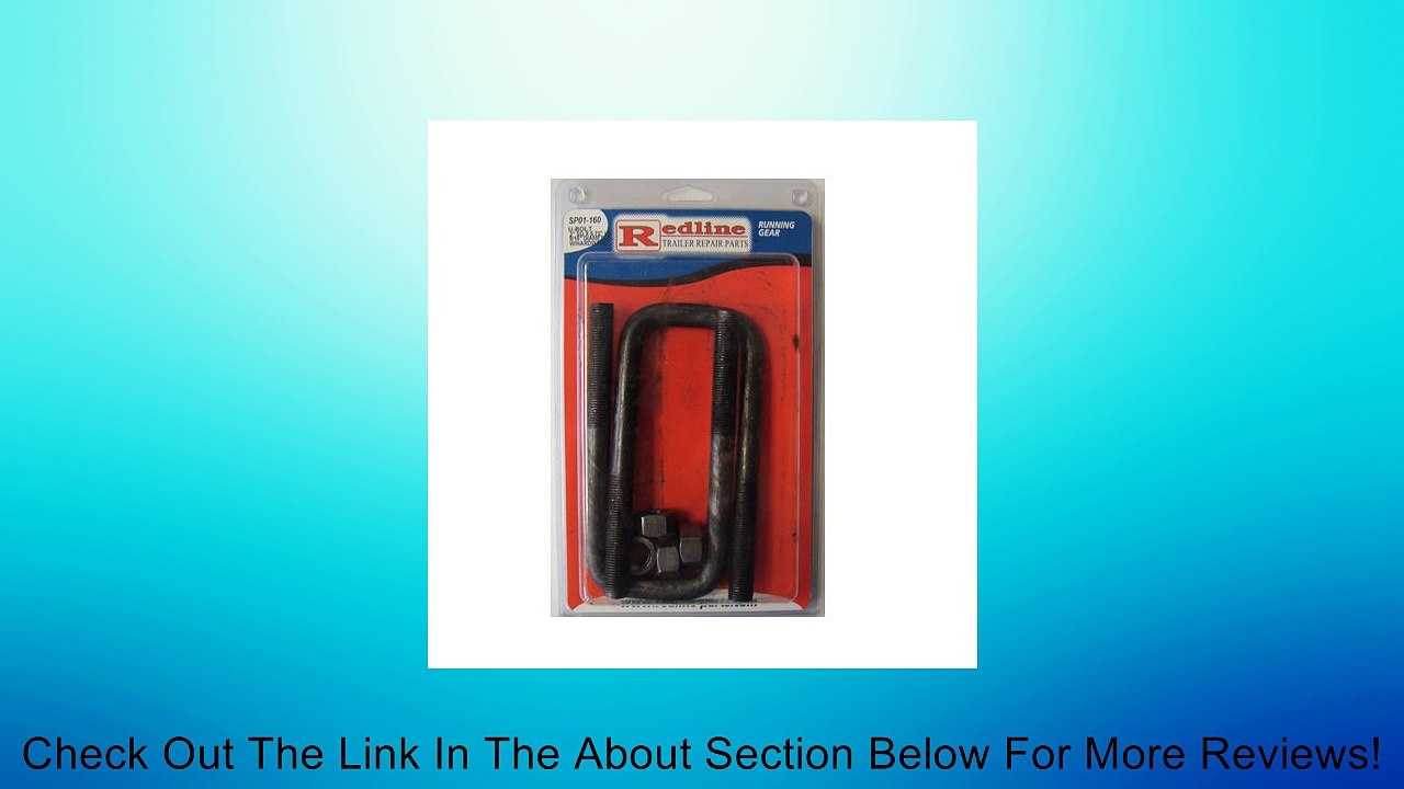 U Bolt 2" Square x 5.75" Long 9/16" Diameter w/Hardware Review