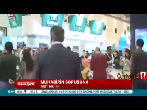 Cemaat medyası ile AKP medyası TÜYAP'ta kapıştı