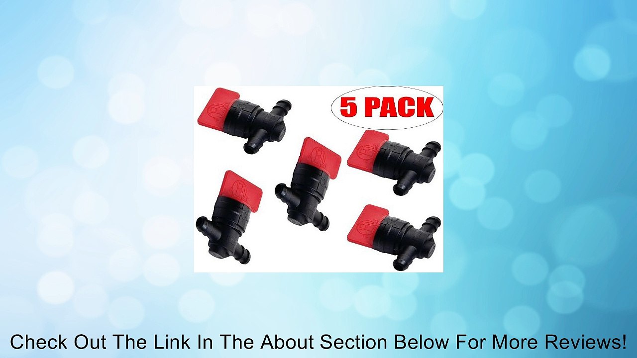 Oregon 07-406 (5 Pack) In-Line Fuel Shut-Off Valve Replaces Briggs & Stratton 698183