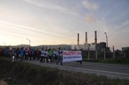 Enerji ve Maden İşçileri, Eylem İçin 5 Kilometre Yürüdü