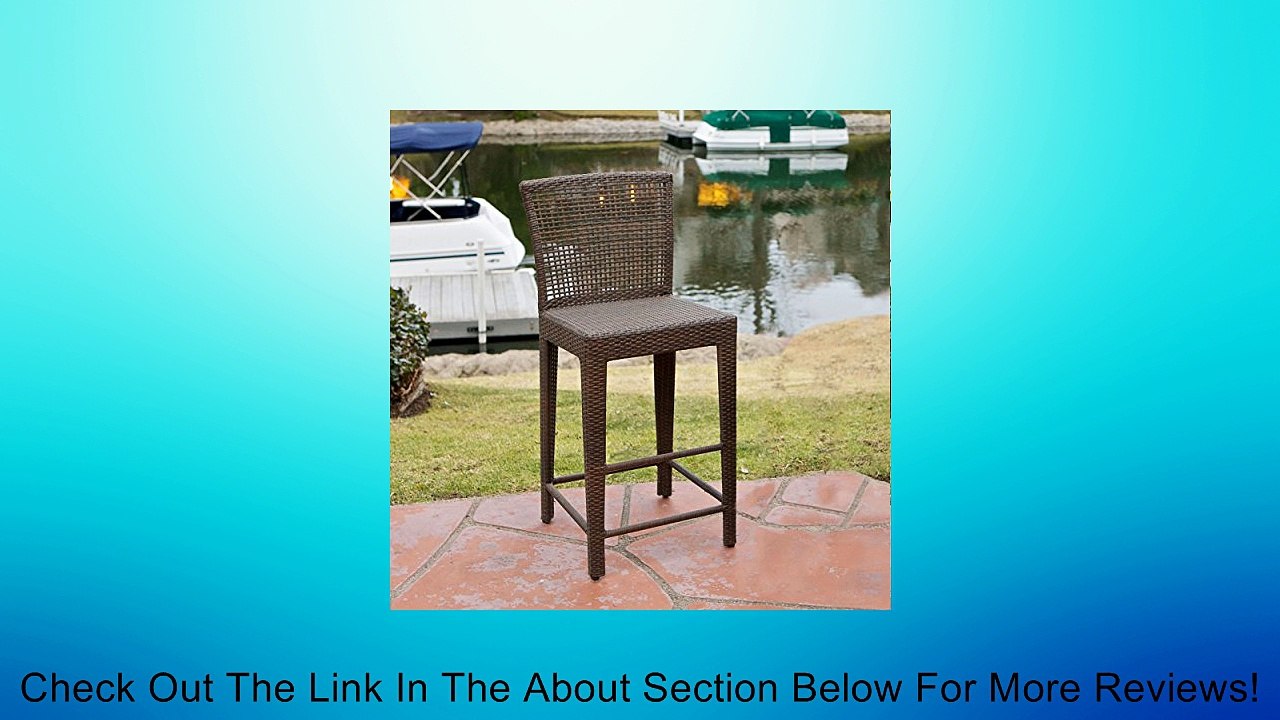 Arizona Outdoor Wicker Bar Stool Review