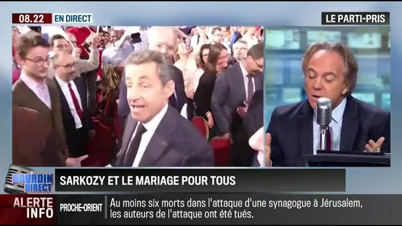 Le parti pris d'Hervé Gattegno : Mariage pour tous : "Nicolas Sarkozy a changé d'avis, ça va lui coûter cher !" - 18/11