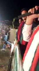 A student from Peshawar donated his pocket money for the Azadi Square Dharna