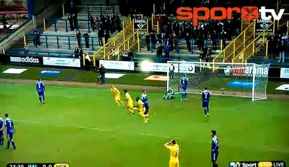 Konferans Ligi'nde efsane bir gol!...