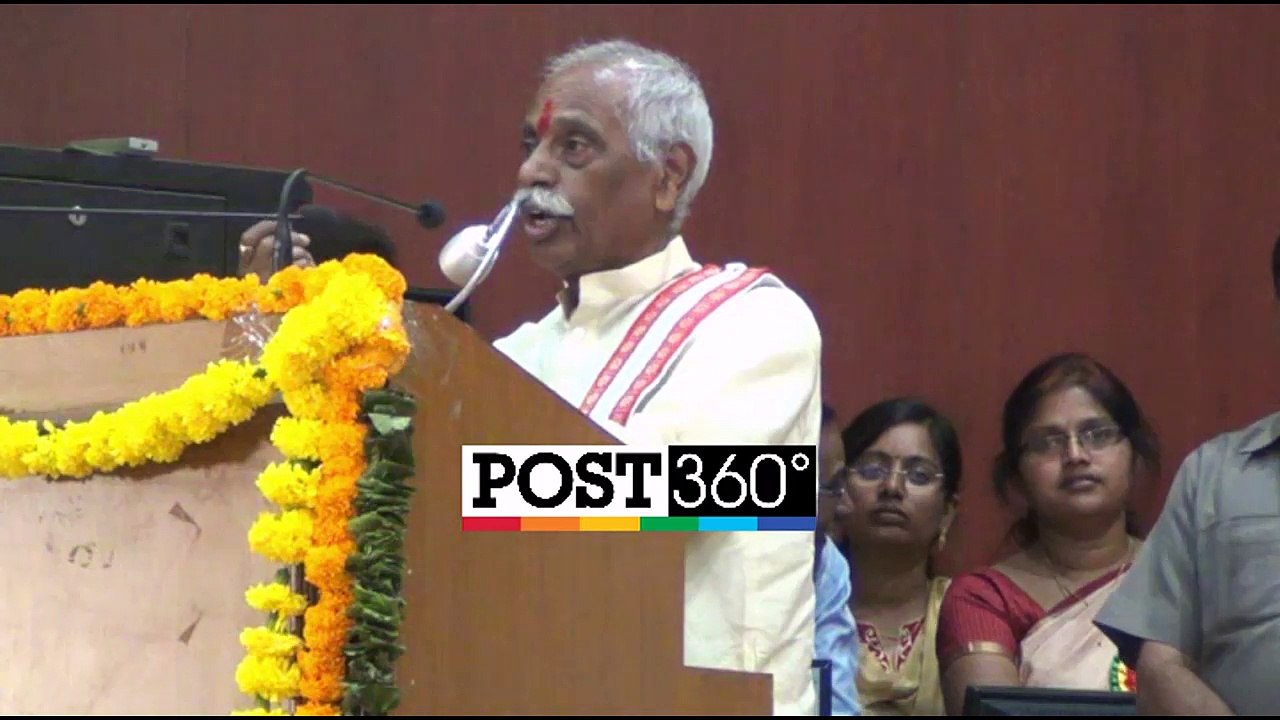 Union labour minister Bandaru Dattatreya Felicitated by Telangana Government in Hyderabad