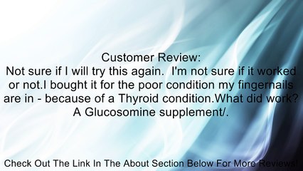 Keratin 50 mg 60 Caps Review