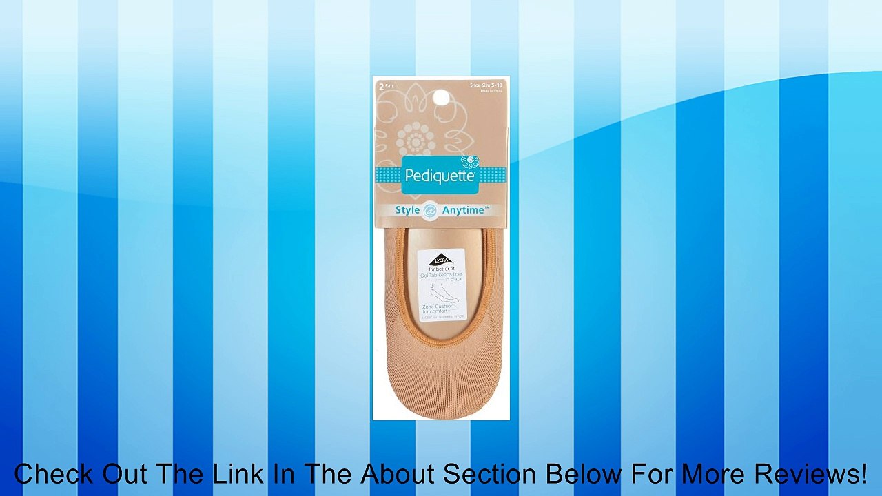 Pediquette by Peds 2 Pair Comfort Liner