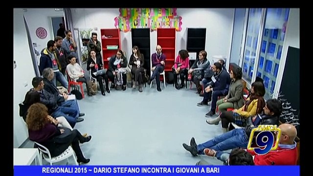 REGIONALI 2015 | Dario Stefàno incontra i giovani a Bari