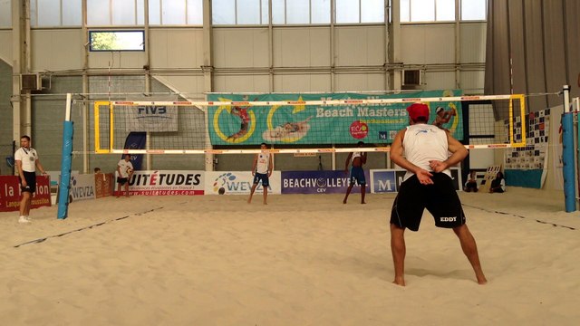 RK vs Adri:Martel 17:21 1e set 1:2 finale Wevza Zonal