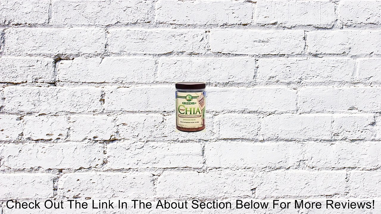 Greens Plus - Organic Chia Seeds, 1 lb seeds