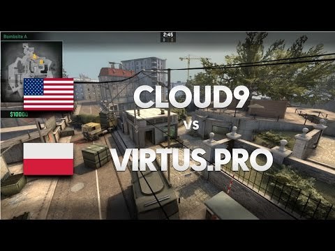 Virtus.PRO vs CLOUD9 on de_overpass (1st map) @ cKOTH FINAL by ceh9