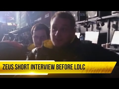 Zeus Short interview before Ldlc @ SLTV 11