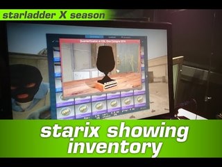 Starix showing inventory @ Starladder X