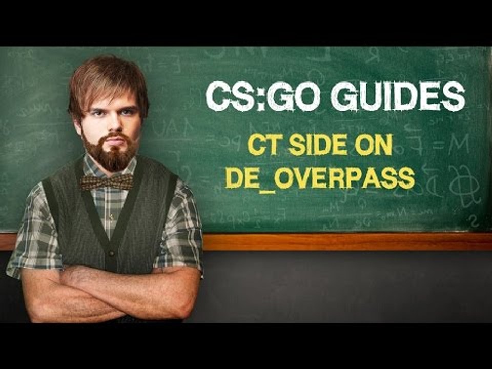 CS:GO Guide "CT side on de_overpass" by ceh9" (ENG SUB)