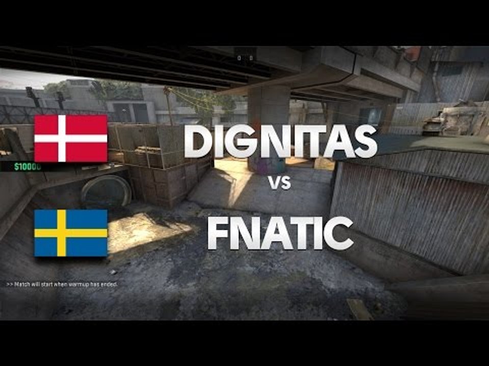Dignitas vs Fnatic on de_overpass (2nd map) @ ESL ONE COLOGNE by ceh9