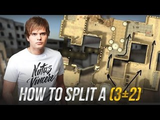 Видео урок от ceh9: "DE_DUST2 SPLIT A 3+2 T/CT"