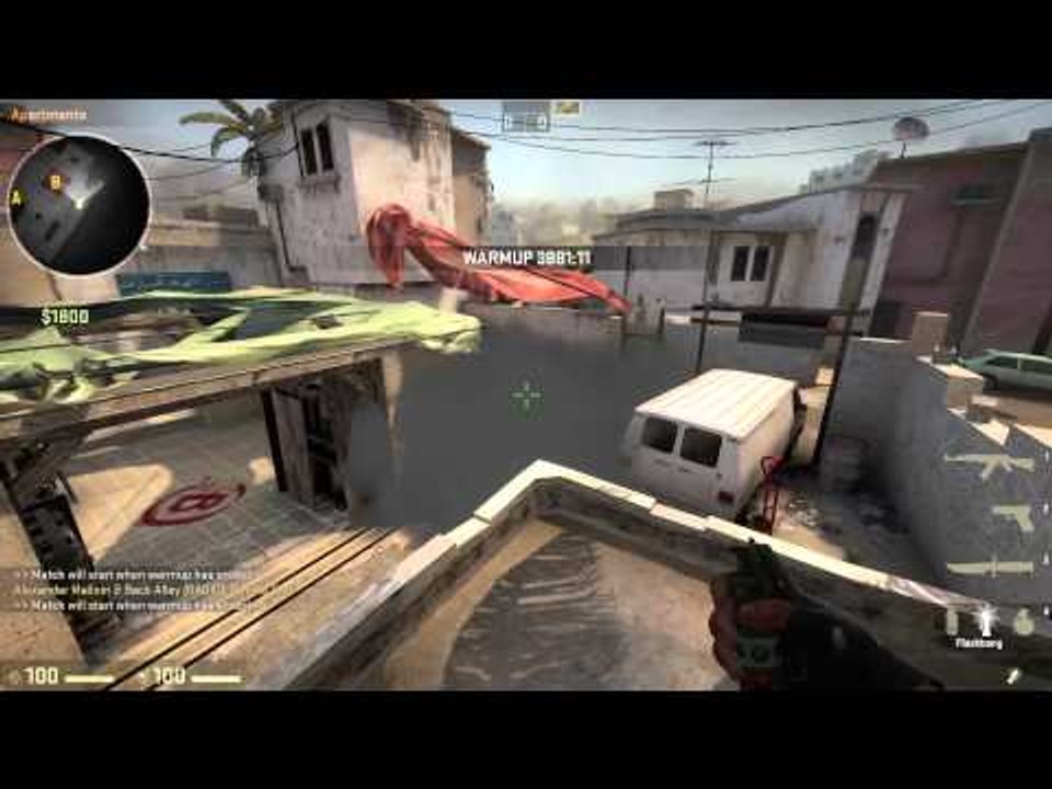 CS:GO de_mirage nades PART2 by ceh9 // гранаты на de_mirage часть 2