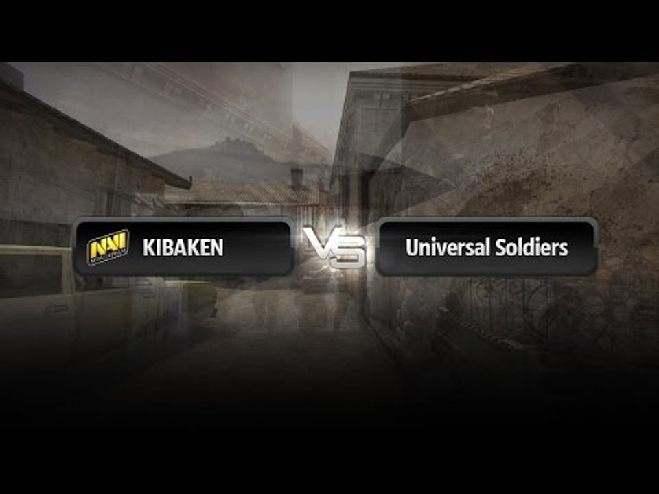 kibaken vs Universal Soldiers @ RaidCall EMS One Fall 2013 Finals