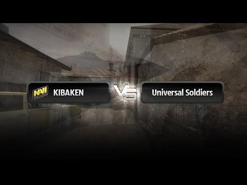 kibaken vs Universal Soldiers @ RaidCall EMS One Fall 2013 Finals