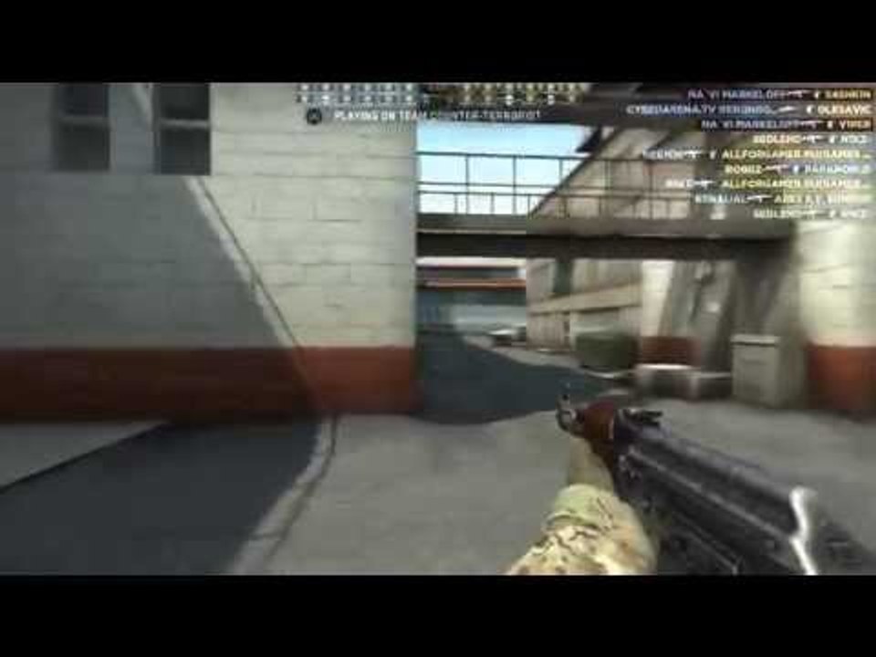 Markeloff AK-47 CS:GO CSDM @ de_train