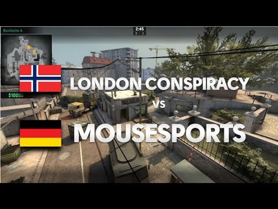 Mousesports vs London Conpiracy on de_overpass @ cKOTH by ceh9