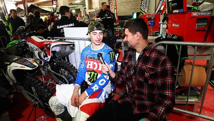 SX Paris-Lille : Interview Dylan Ferrandis © motoverte.com 2014