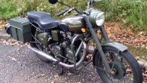First day with my Royal Enfield Bullet 500 military 