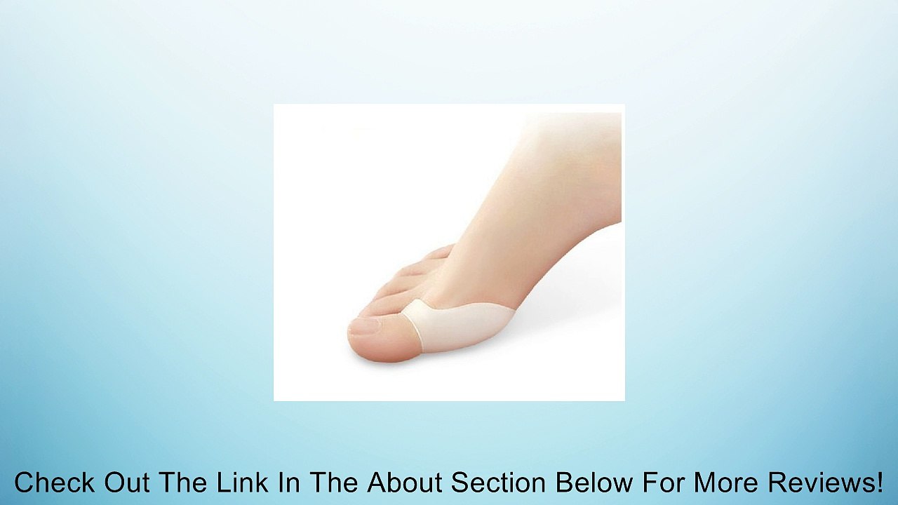 Toe Spreading Gel Bunion Shield Review