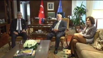 Bozkır, Açık Toplum Vakfı Heyetini Kabul Etti