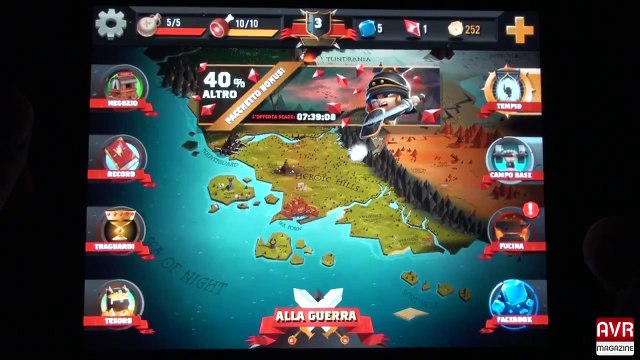 World of Warriors Combattimento Strategico 3D su iPhone e iPad - AVRmagazine