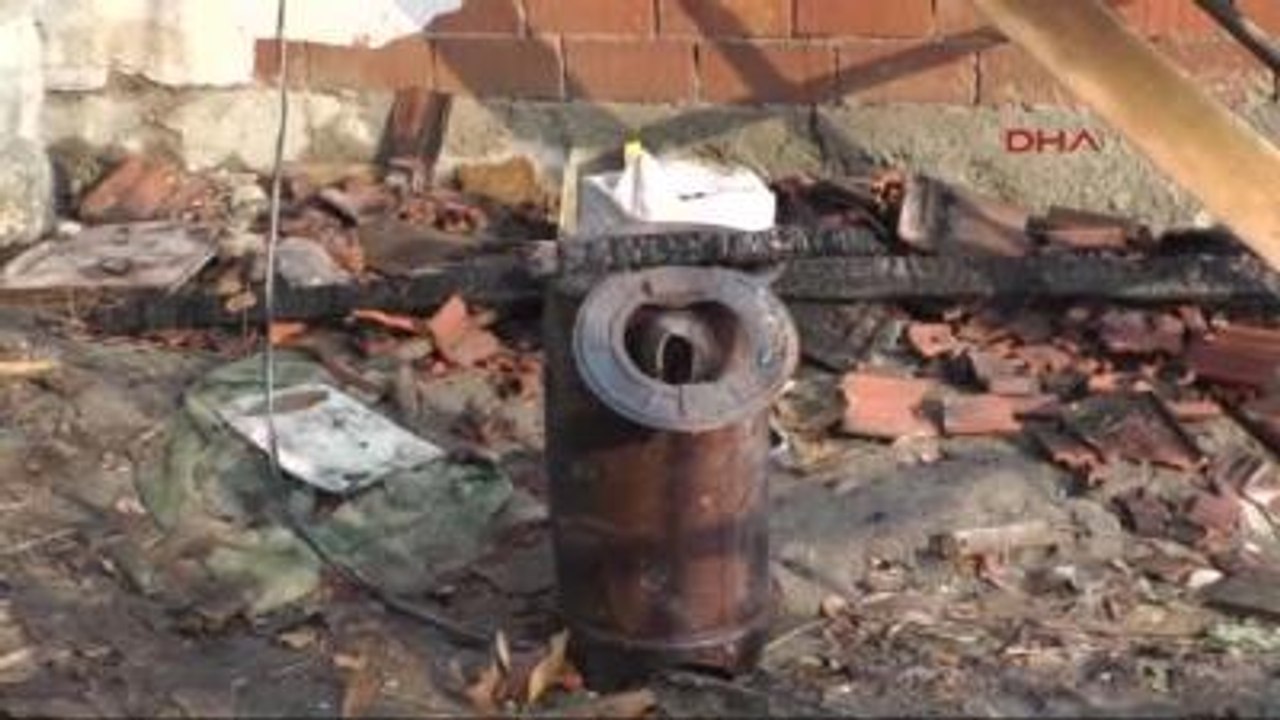 Karabük Babalaları Öldü, Anneleri Terk Etti, Şimdi de Evleri Yandı Ek