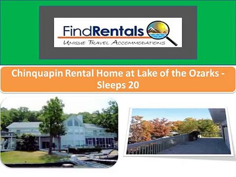 Sunrise Beach Missouri Vacation Rentals and Vacation Homes