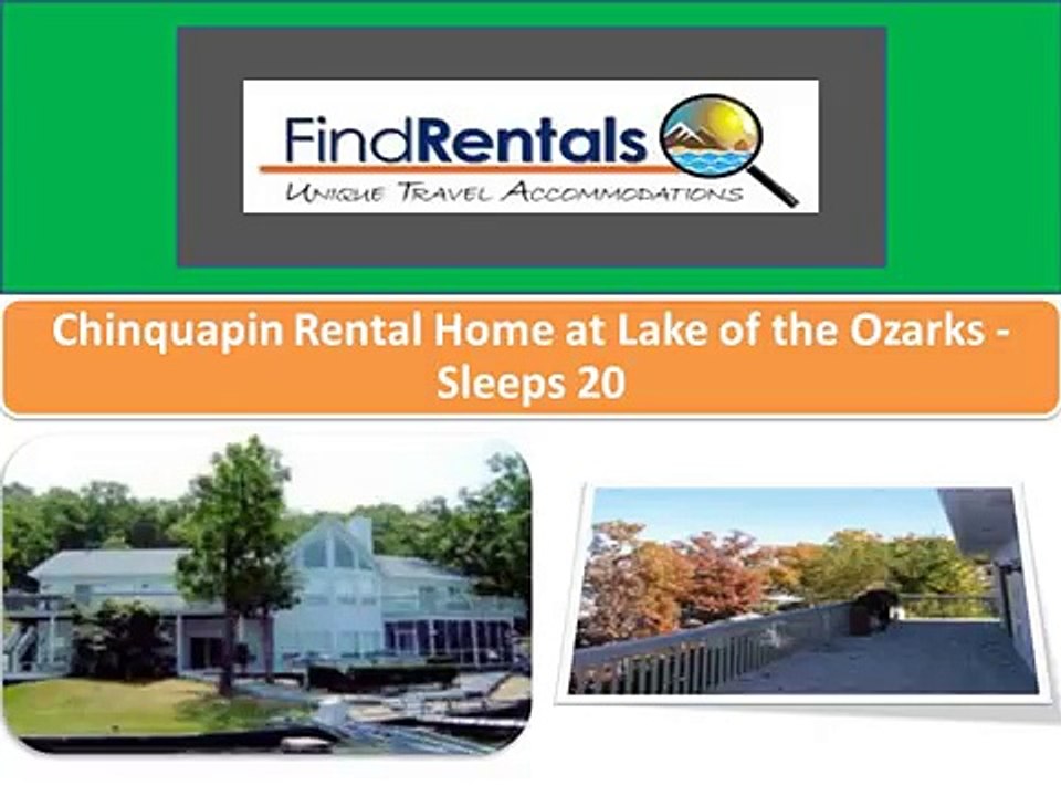 Sunrise Beach Missouri Vacation Rentals and Vacation Homes